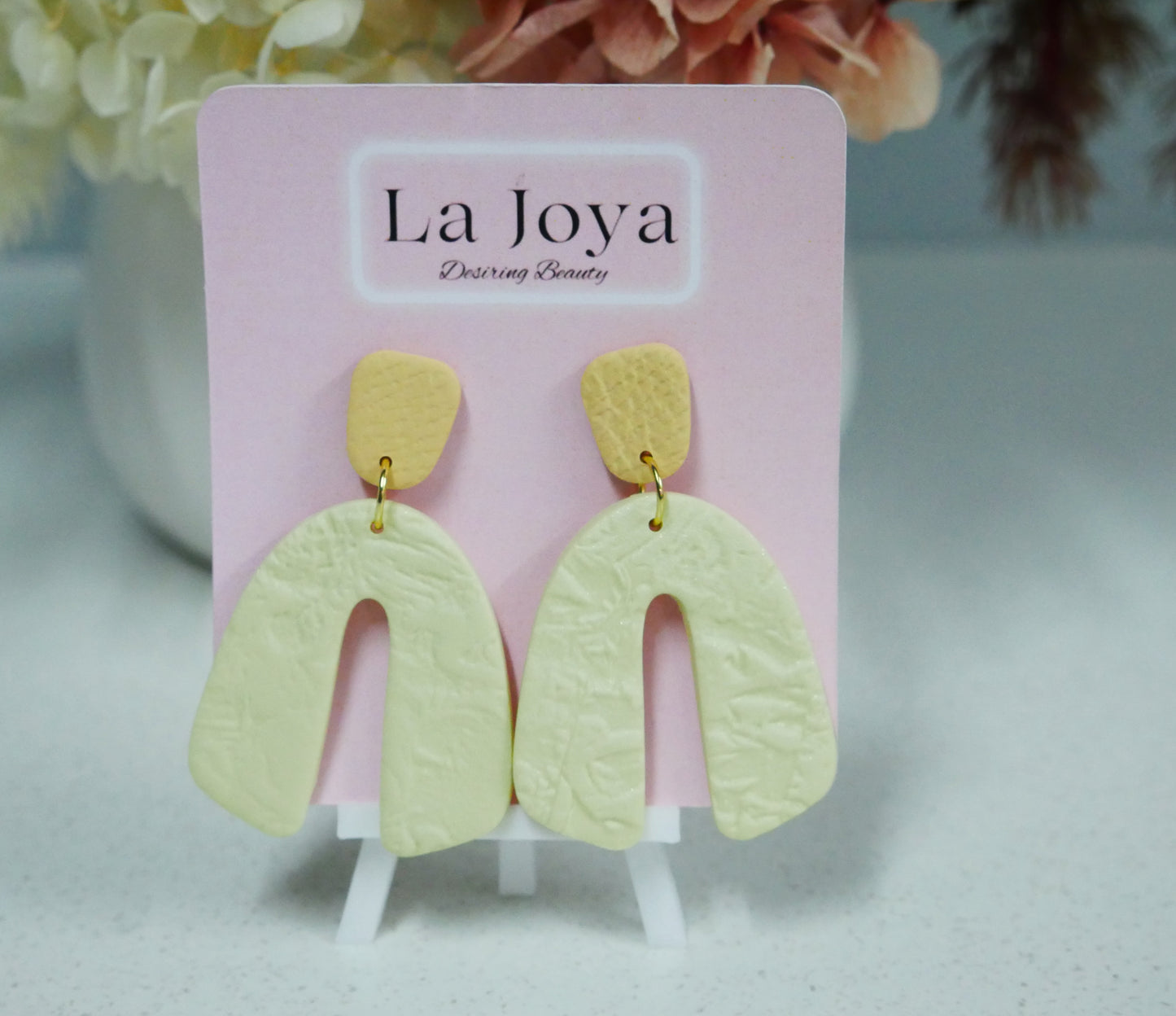 Textured Arch earring